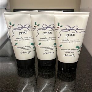 (3 NEW) PHILOSOPHY Pure Grace Nourishing Hand and Nail Cream